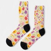 Chaussette Floral Garden Crew Socks (Gauche)