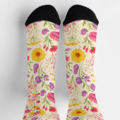 Chaussette Floral Garden Crew Socks (Haut)