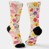 Chaussette Floral Garden Crew Socks (Angulaire)