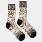 Chaussette Floral Oriental Motif ethnique (Droite)