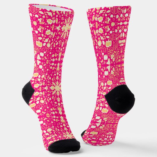 Chaussette Florales festives (Angulaire)