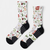 Chaussette Florales fraîches (Gauche)