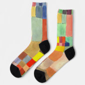 Chaussette Flore sur le sable de Paul Klee, Art Abstrait (Gauche)