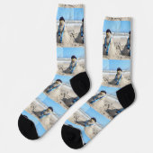 Chaussette Florida Snowman - Sculpture de Sable de Plage Prem (Gauche)