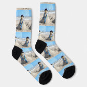Chaussette Florida Snowman - Sculpture de Sable de Plage Prem (Droite)