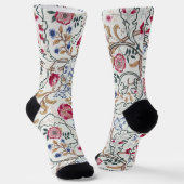 Chaussette Flower, Floral Pattern, William Morris (Angulaire)