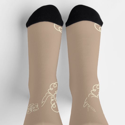 Chaussette flower socks (Haut)