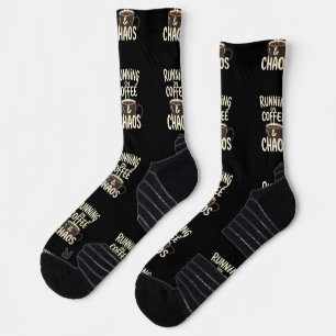Chaussette Fonctionnant au Café et à l'Anarchie Art de Style 