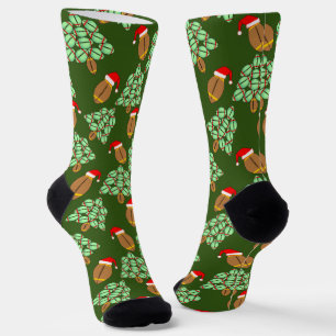 Chaussette Football de Noël