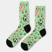 Chaussette Football Noël Cadeaux Chaussettes (Gauche)