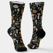 Chaussette Forêt d'automne confortable chaud (Angulaire)