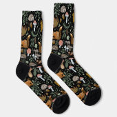 Chaussette Forêt d'automne confortable chaud (Droite)