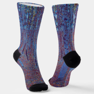 Chaussette Forêt de hêtres par Gustav Klimt, Art nouveau vint