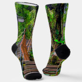 Chaussette Forêt moussue (Angulaire)