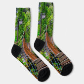 Chaussette Forêt moussue (Droite)