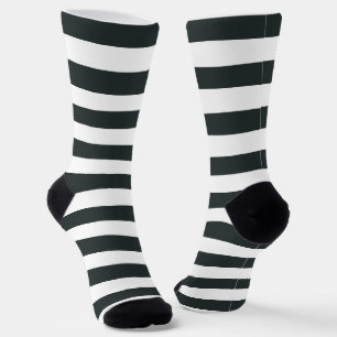 Chaussette Forêt-Noire Grandes vertes et blanches