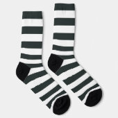 Chaussette Forêt-Noire Grandes vertes et blanches (Droite)