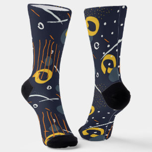 Chaussette Formes abstraites colorées