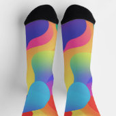 Chaussette Formes Amorphes Colorées (Haut)