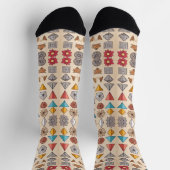 Chaussette Formes chaussettes motifs (Haut)