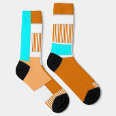 Chaussette Formes géométriques découpées en papier (Droite)