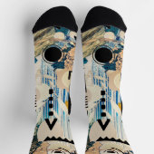 Chaussette Formes géométriques modernes (Haut)