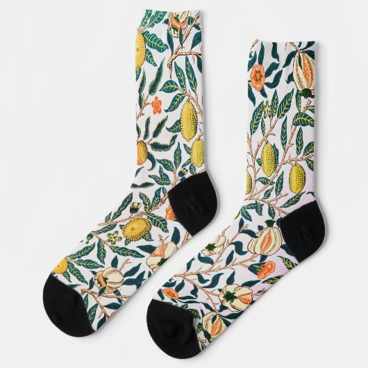 Chaussette Four Fruit Pattern, William Morris (Gauche)