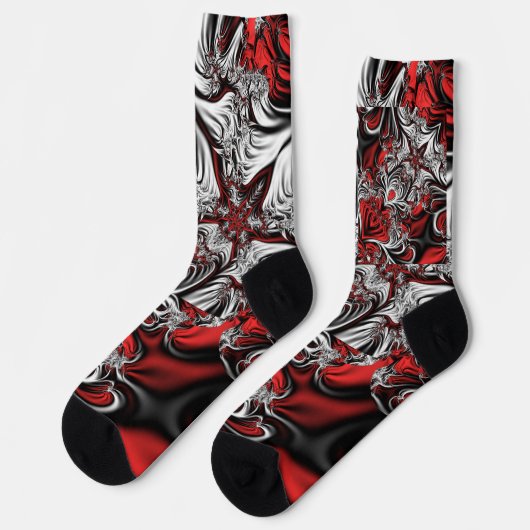 Chaussette Fractal’s pattern (Gauche)