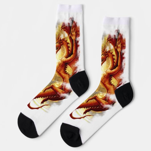 Chaussette Fractured Sun Dragon (Gauche)