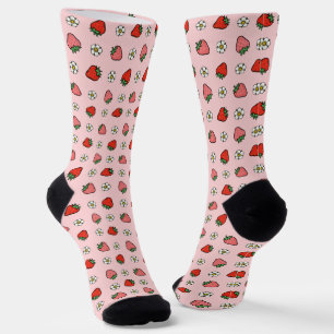 Chaussette Fraises