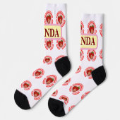 Chaussette Fraises sucrées juteuses Fruit d'été (Gauche)