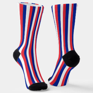 Chaussette France Chaussettes, mode patriotique du drapeau fr