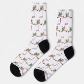 Chaussette Franchir des obstacles (Gauche)