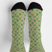 Chaussette Fraternité grecque élégante Noël 1908 (Haut)