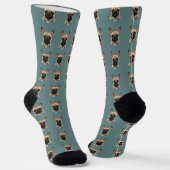 Chaussette French Bulldog Pattern (Angulaire)
