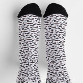 Chaussette Fresh water fish pattern (Haut)