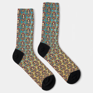 Chaussette Frida Kahlo