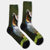 Chaussette "Frieda the Screech Owl : A Nocturnal Beauty" (Droite)