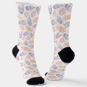 Chaussette FRIENDS™   Motif Pastel Central Perk