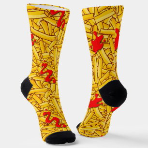 Chaussette Fries françaises et nouveauté Ketchup