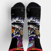 Chaussette Fromage Space Moon (Haut)