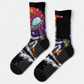 Chaussette Fromage Space Moon (Gauche)