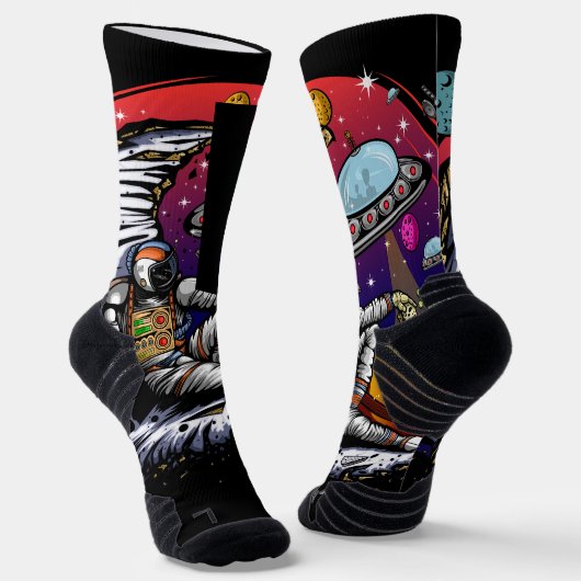 Chaussette Fromage Space Moon (Angulaire)
