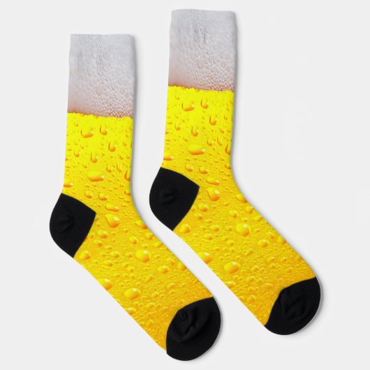 Chaussette Frothy Beer Funny Beer Drinker Nouveauté (Droite)
