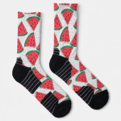 Chaussette Fruit motif transparent | motif de surface de frui (Droite)