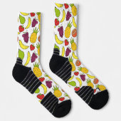 Chaussette Fruit motif transparent | motif de surface de frui (Droite)