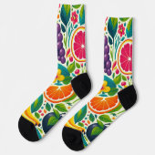 Chaussette Fruits colorés (Gauche)