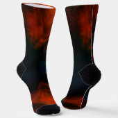 Chaussette Fumée et flammes (Angulaire)