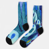 Chaussette Fumes bleues (Gauche)