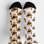 Chaussette Fun Cartoon Shih Tzu Dog Socks (Haut)